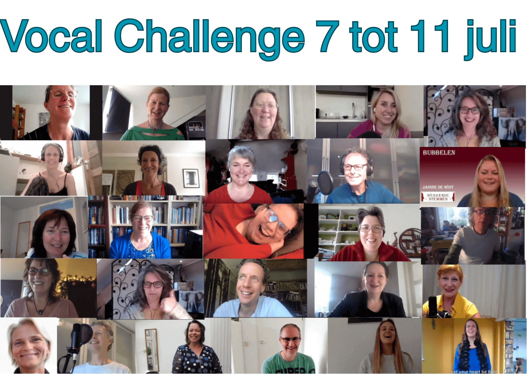 vocal challenge homepage